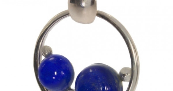 Lapis LazuLiです！ Sterling Silver Lapis Lazuli Pendant P46-03